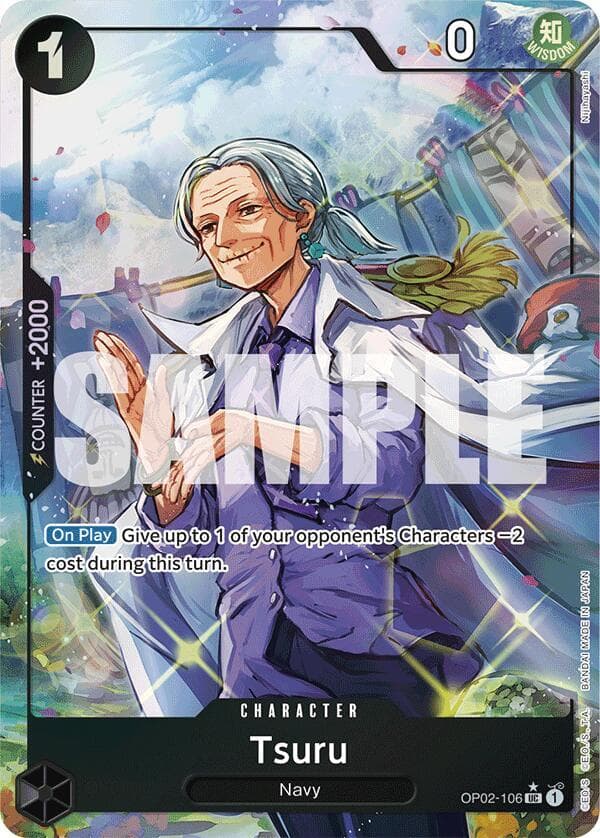 Tsuru (Full Art) #OP02-106