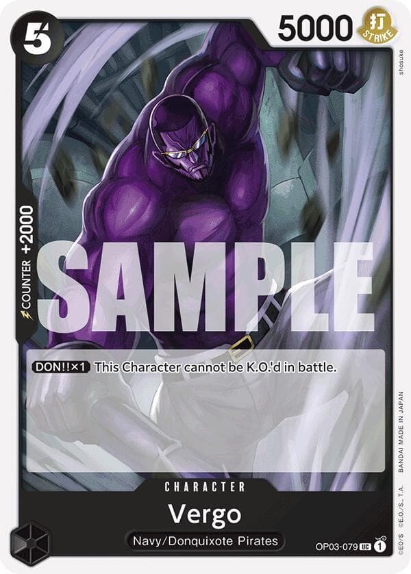 Vergo (Jolly Roger Foil) #OP03-079